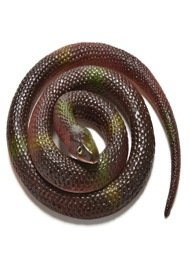 Munmoll Toys & Gifts Rubber Snakes Prank Toys & Gifts, Magic Shows Toy Snake for Kids, Fake Snake Toys for Garden,Funny Place Long (Black 30 -inch) Pack of 1 - Image 4